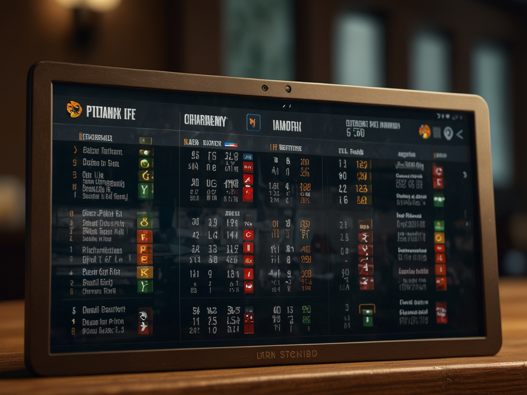 Tournament leaderboard image